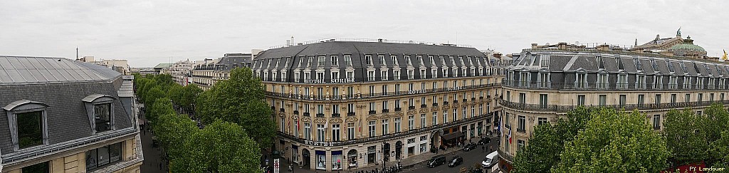 Paris vu d'en haut,  43 Boulevard des Capucines