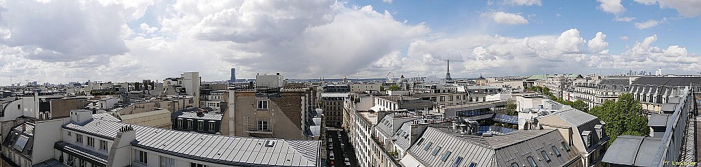 Paris vu d'en haut,  43 Boulevard des Capucines