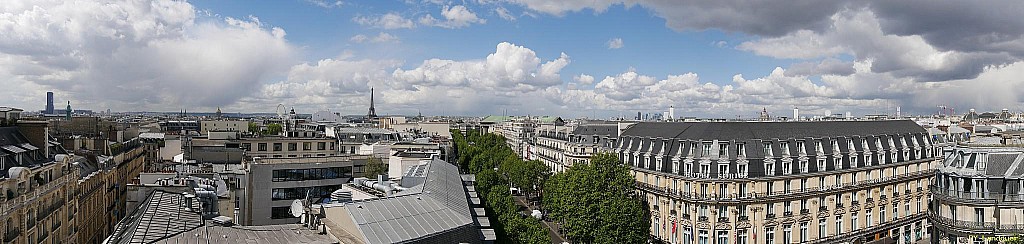 Paris vu d'en haut,  43 Boulevard des Capucines