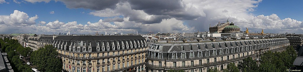 Paris vu d'en haut,  43 Boulevard des Capucines