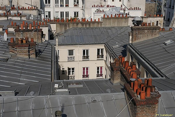 Paris vu d'en haut, 6 rue St-Lazare