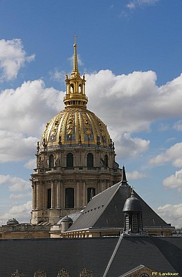 Paris vu d'en haut, Invalides, chantier