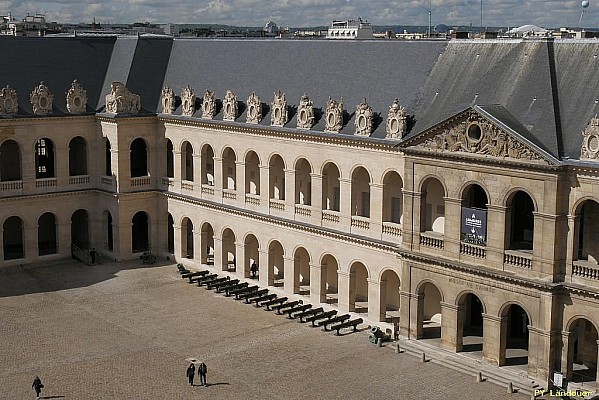 Paris vu d'en haut, Invalides, chantier