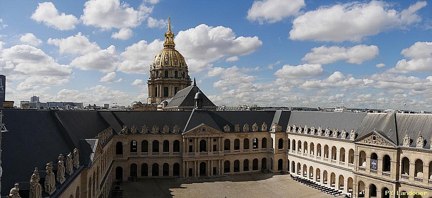 Paris vu d'en haut, Invalides, chantier