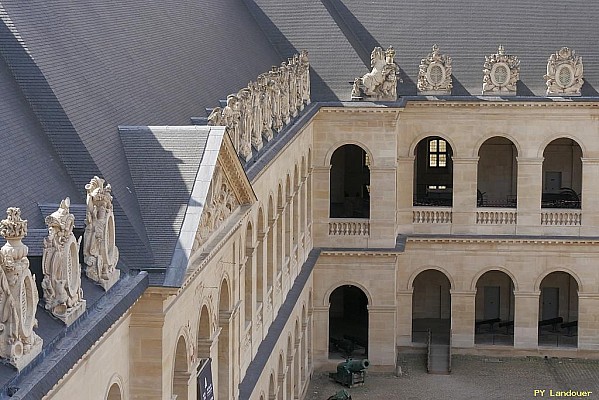 Paris vu d'en haut, Invalides, chantier