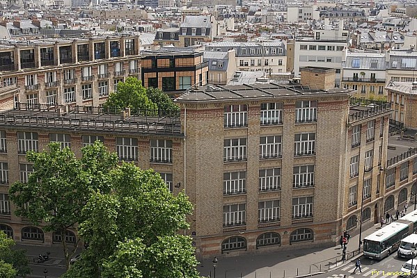 Paris vu d'en haut, 3 rue Caulaincourt