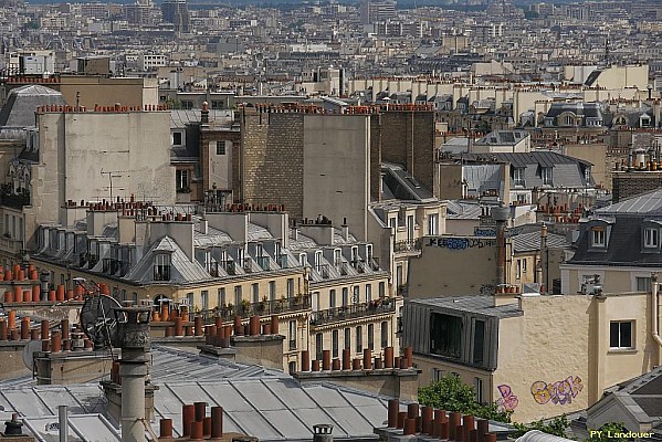 Paris vu d'en haut, 3 rue Caulaincourt