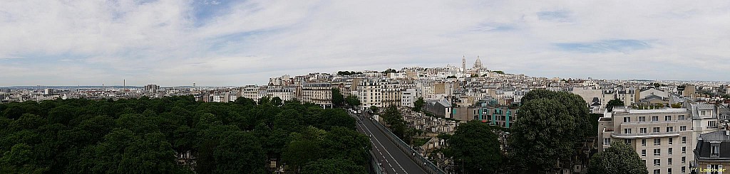 Paris vu d'en haut,  3 rue Caulaincourt