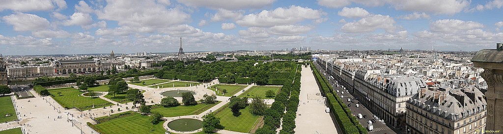 Paris vu d'en haut,  111 rue de Rivoli