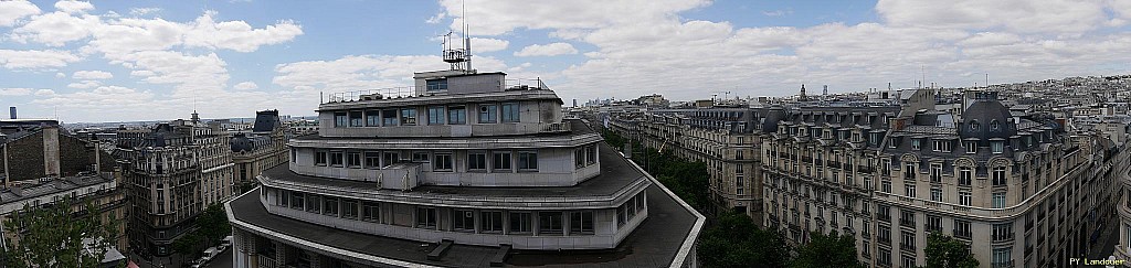 Paris vu d'en haut,  14 Boulevard des italiens