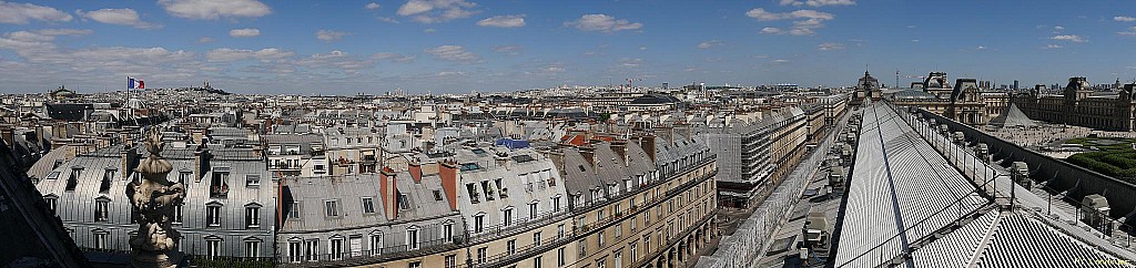 Paris vu d'en haut,  111 rue de Rivoli