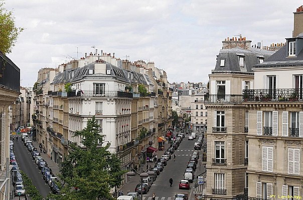 Paris vu d'en haut, 5 rue de Turin