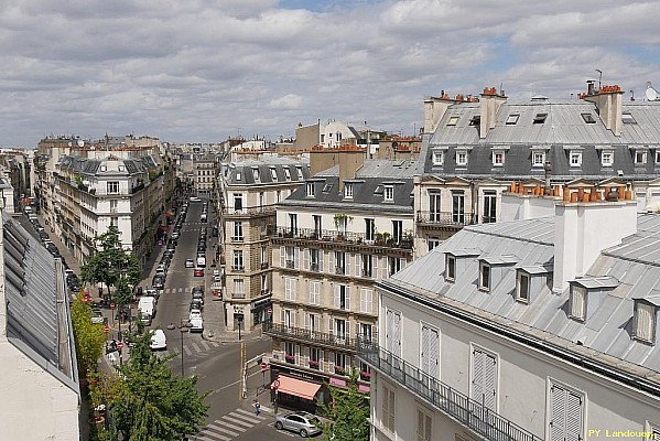 Paris vu d'en haut, 5 rue de Turin