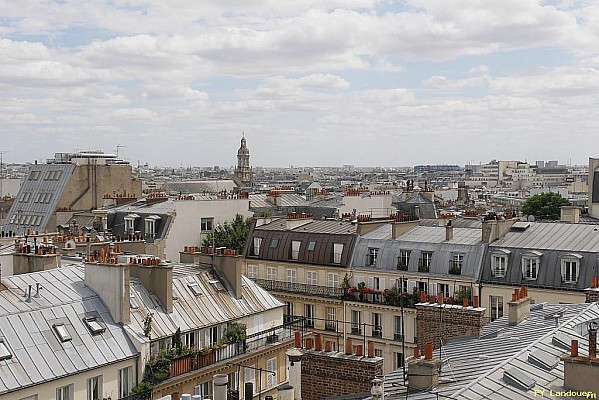 Paris vu d'en haut, 5 rue de Turin