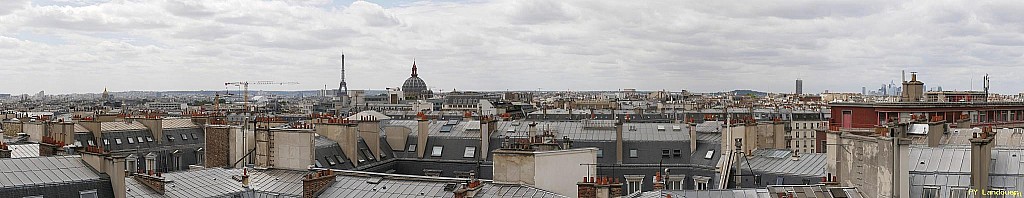 Paris vu d'en haut,  5 rue de Turin