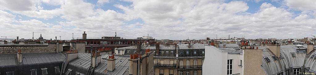 Paris vu d'en haut,  5 rue de Turin
