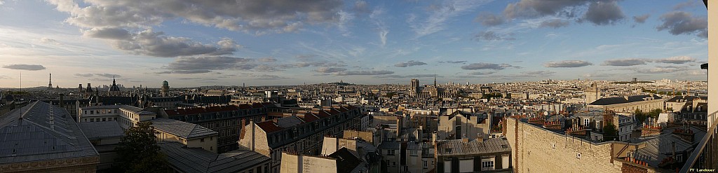 Paris vu d'en haut,  6 place du Panthon