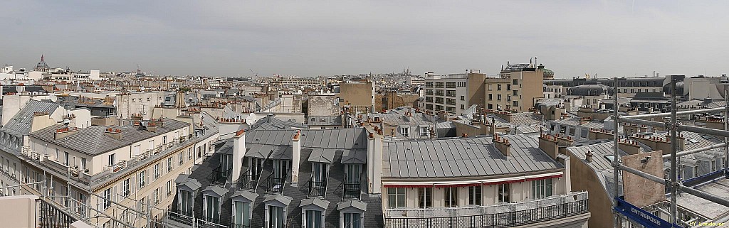 Paris vu d'en haut,  8 boulevard de la Madeleine