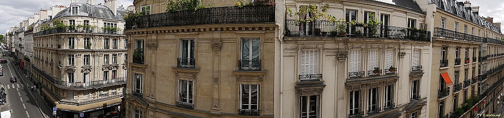 Paris vu d'en haut, 53 rue de Clichy