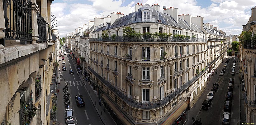 Paris vu d'en haut, 53 rue de Clichy