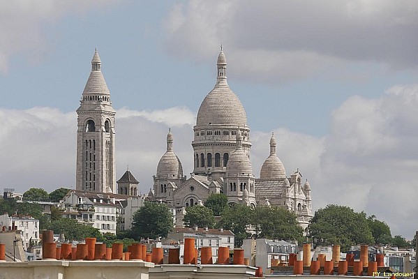 Paris vu d'en haut, 53 rue de Clichy