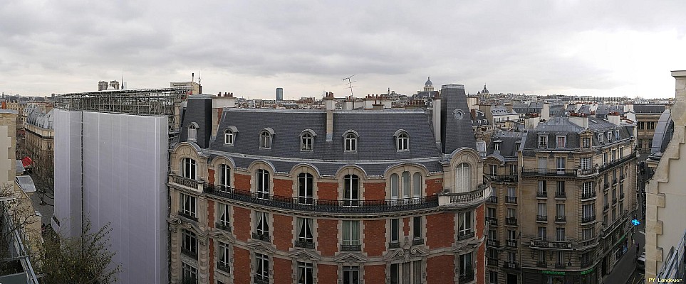 Paris vu d'en haut, 4 rue Danton