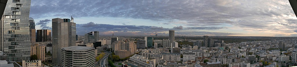 Paris vu d'en haut,  La Dfense, tour ve