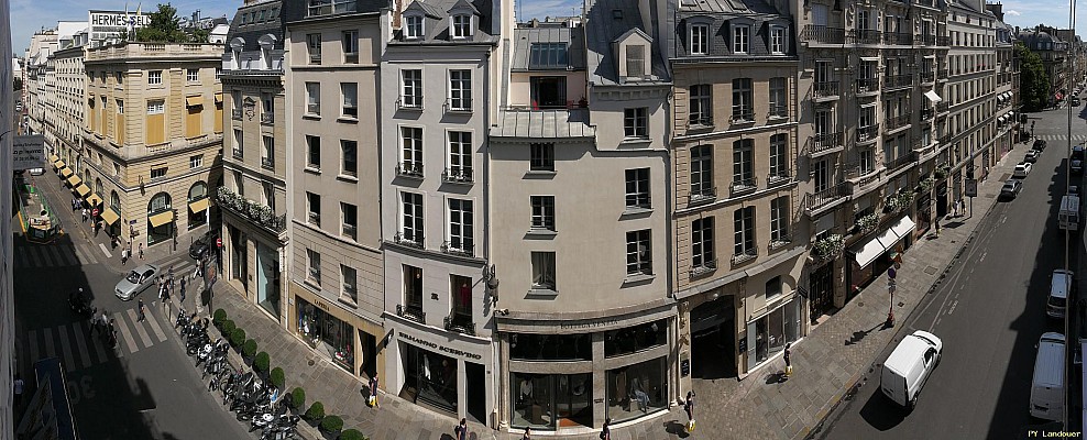 Paris vu d'en haut, 11 rue du Faubourg Saint-Honor