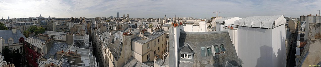 Paris vu d'en haut,  19 rue des Grands-Augustins