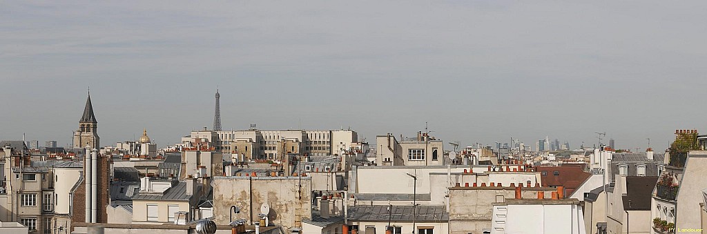 Paris vu d'en haut,  19 rue des Grands-Augustins