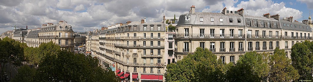 Paris vu d'en haut,  59 boulevard Haussmann