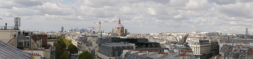 Paris vu d'en haut,  59 boulevard Haussmann