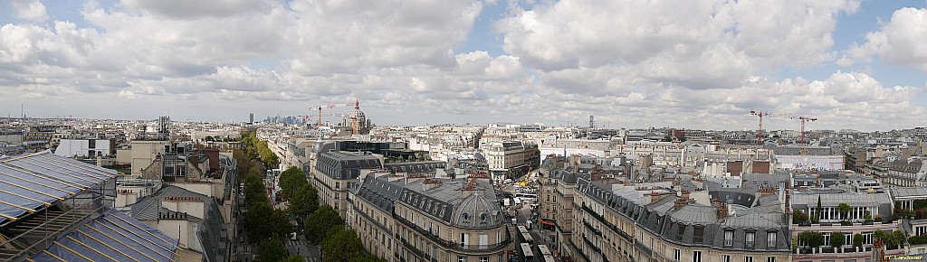 Paris vu d'en haut,  59 boulevard Haussmann