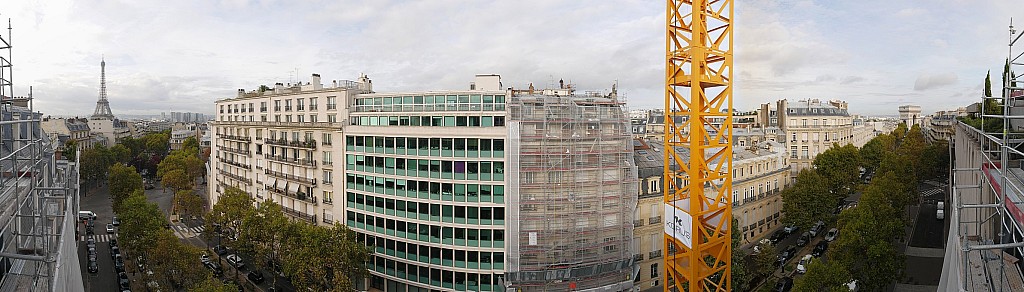 Paris vu d'en haut,  62 avenue d'Ina