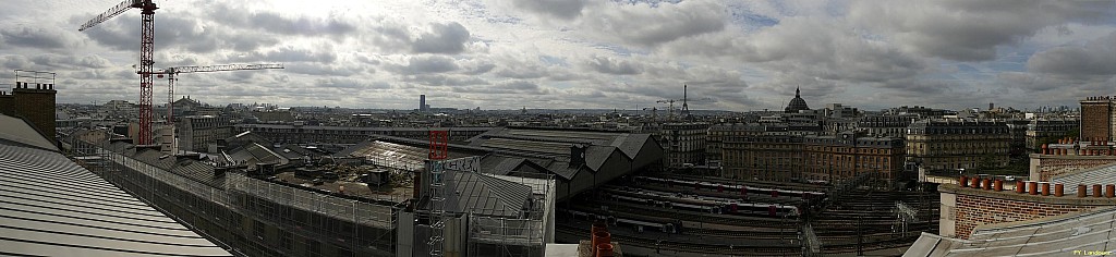 Paris vu d'en haut,  54 rue de Londres