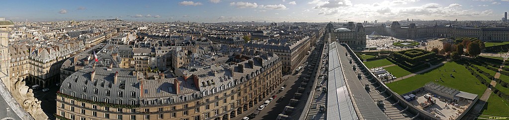 Paris vu d'en haut,  111 rue de Rivoli