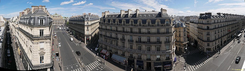 Paris vu d'en haut,  41 avenue de l'Opra