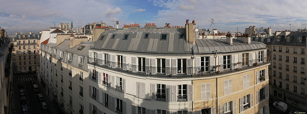 Paris vu d'en haut, 6 rue de Poissy