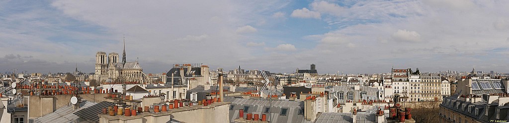 Paris vu d'en haut, 6 rue de Poissy