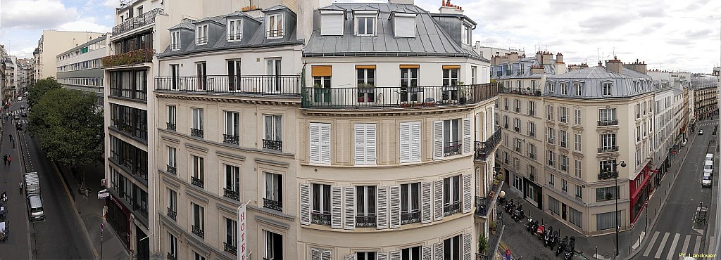 Paris vu d'en haut, 17 Rue de Rochechouart