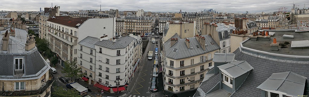 Paris vu d'en haut,  98 rue des Dames