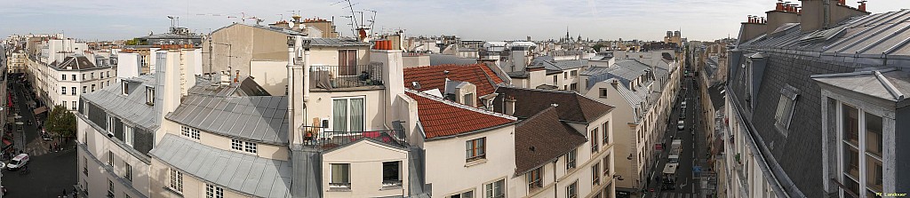 Paris vu d'en haut, 63 rue Saint-André-des-arts