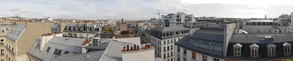 Paris vu d'en haut, 48 rue St-Lazare