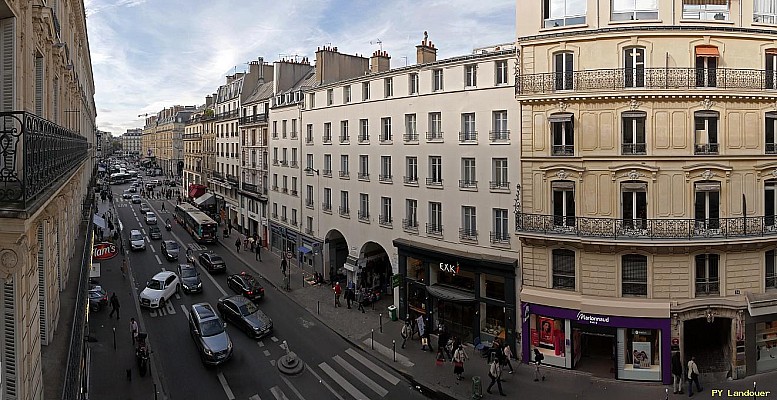 Paris vu d'en haut, 99 rue St-Lazare