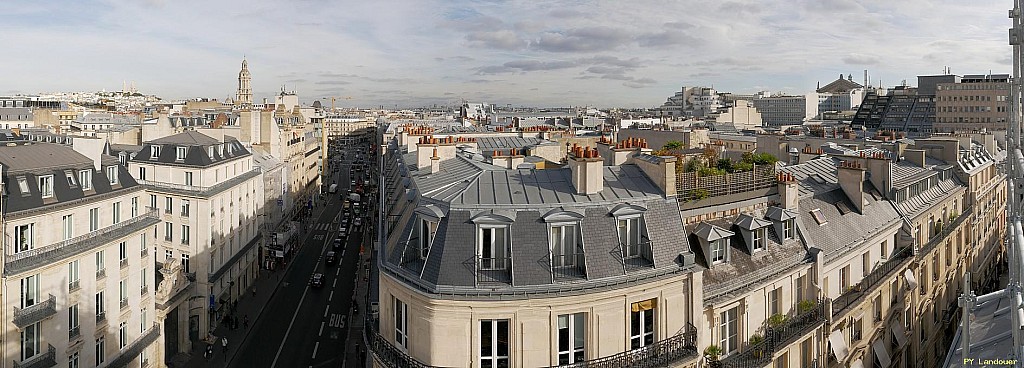 Paris vu d'en haut, 99 rue St-Lazare