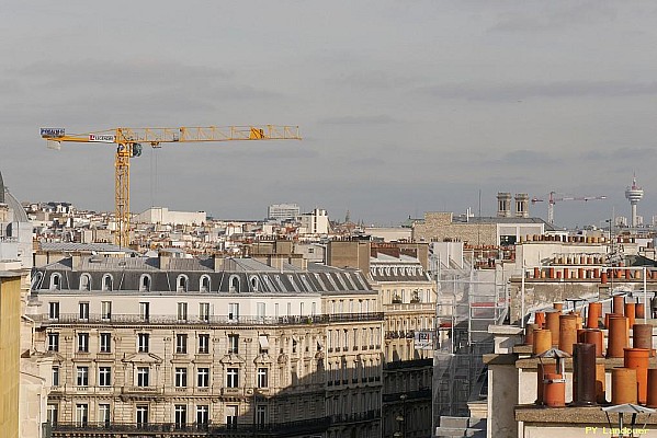 Paris vu d'en haut, 99 rue St-Lazare