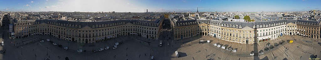 Paris vu d'en haut, colonne Vendme