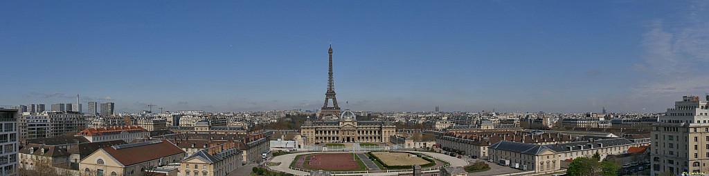 Paris vu d'en haut,  Place de Fontenoy