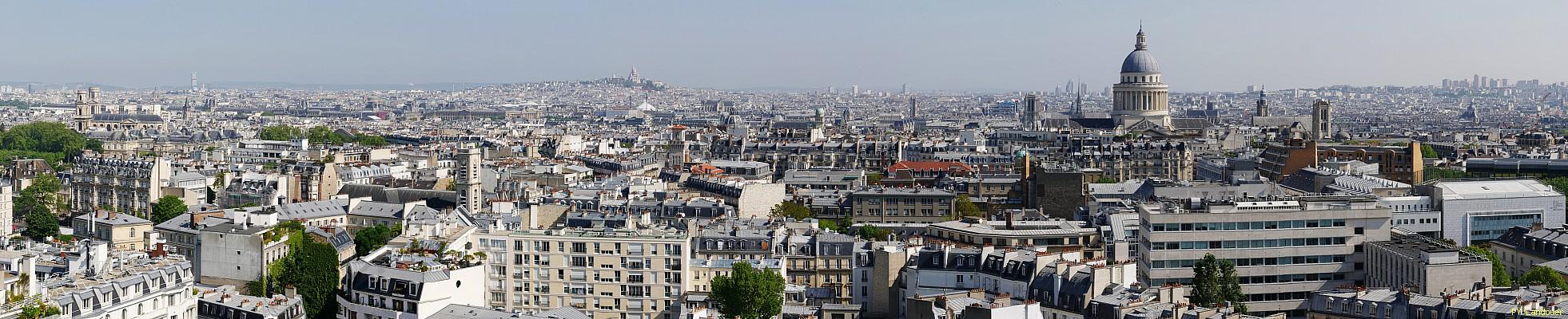 Paris vu d'en haut,  Val de Grce