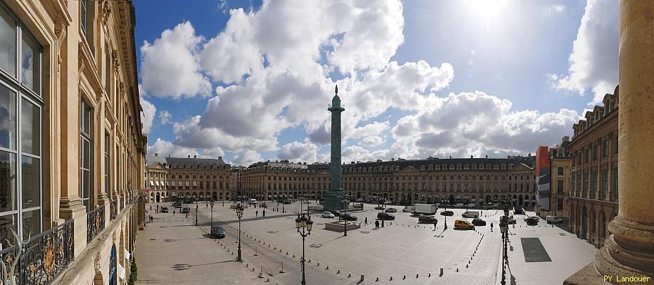 Paris vu d'en haut, colonne Vendme, 7 place Vendme